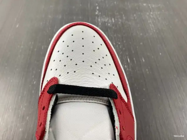 Cheap TBK Air Jordan Retro 705329-600 1 Low Chicago 0424